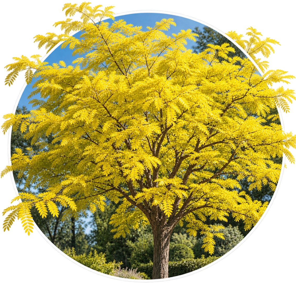 Гледичія колюча/Gleditsia triacanthos
